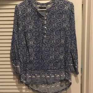 Lucky brand top. Size medium. Very thin, light weight fabric. Like new